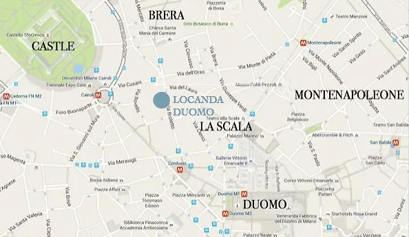 Locanda Duomo Milan Guest house